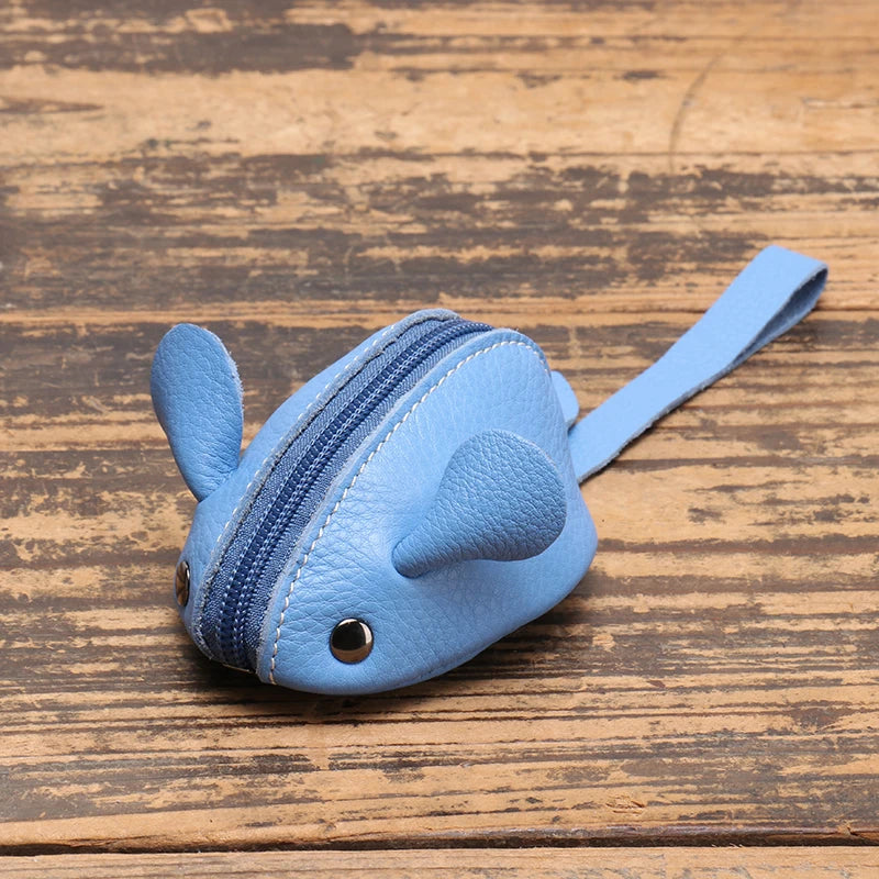 Porte-Monnaie Cuir Souris