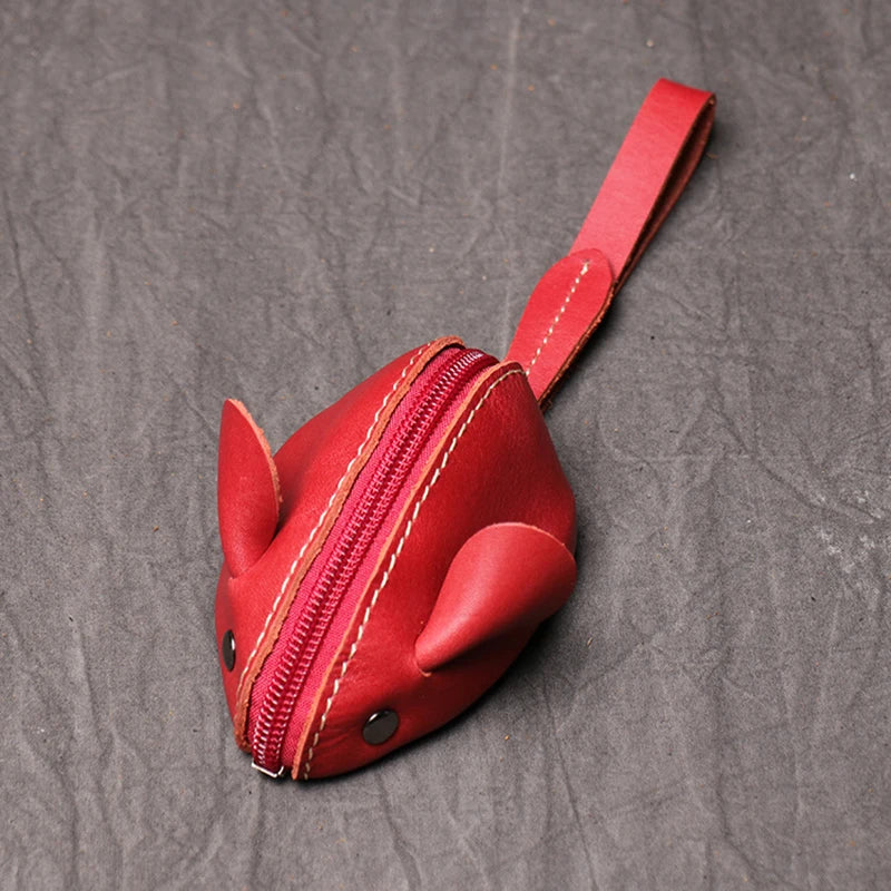 Porte-Monnaie Cuir Souris