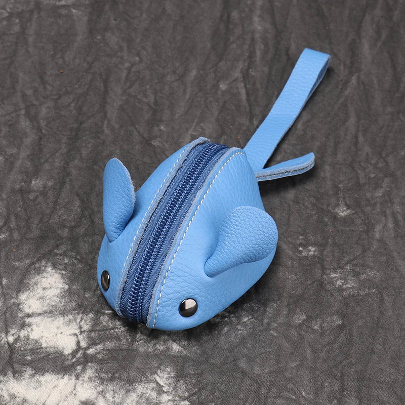 Porte-Monnaie Cuir Souris