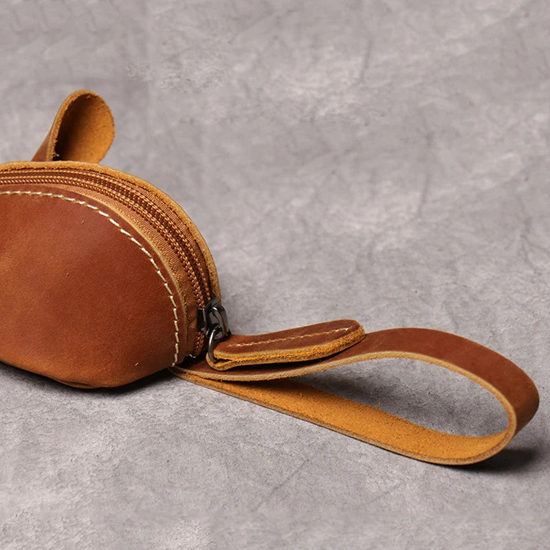 Porte-Monnaie Cuir Souris