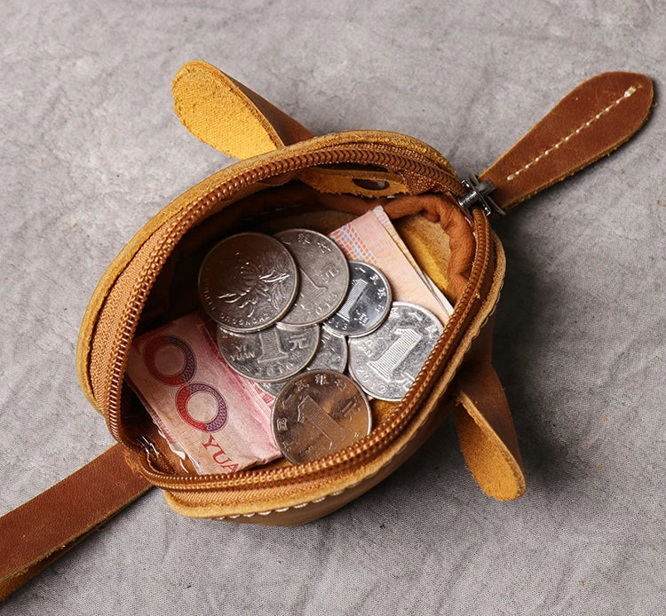 Porte-Monnaie Cuir Souris