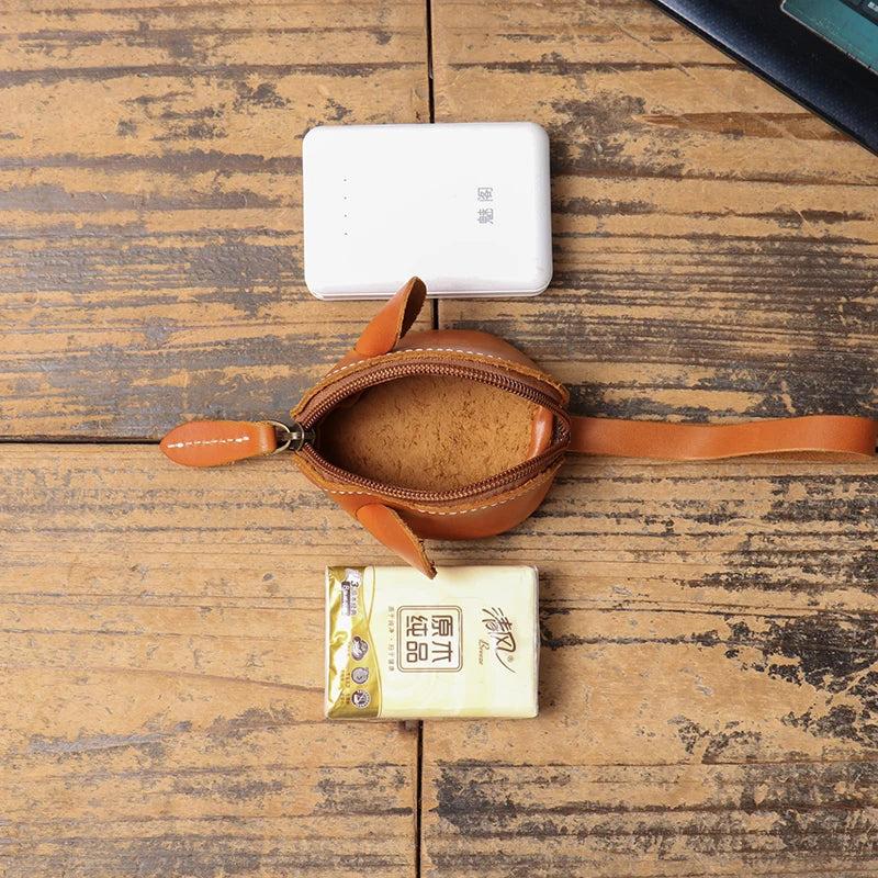 Porte-Monnaie Cuir Souris