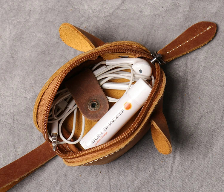 Porte-Monnaie Cuir Souris