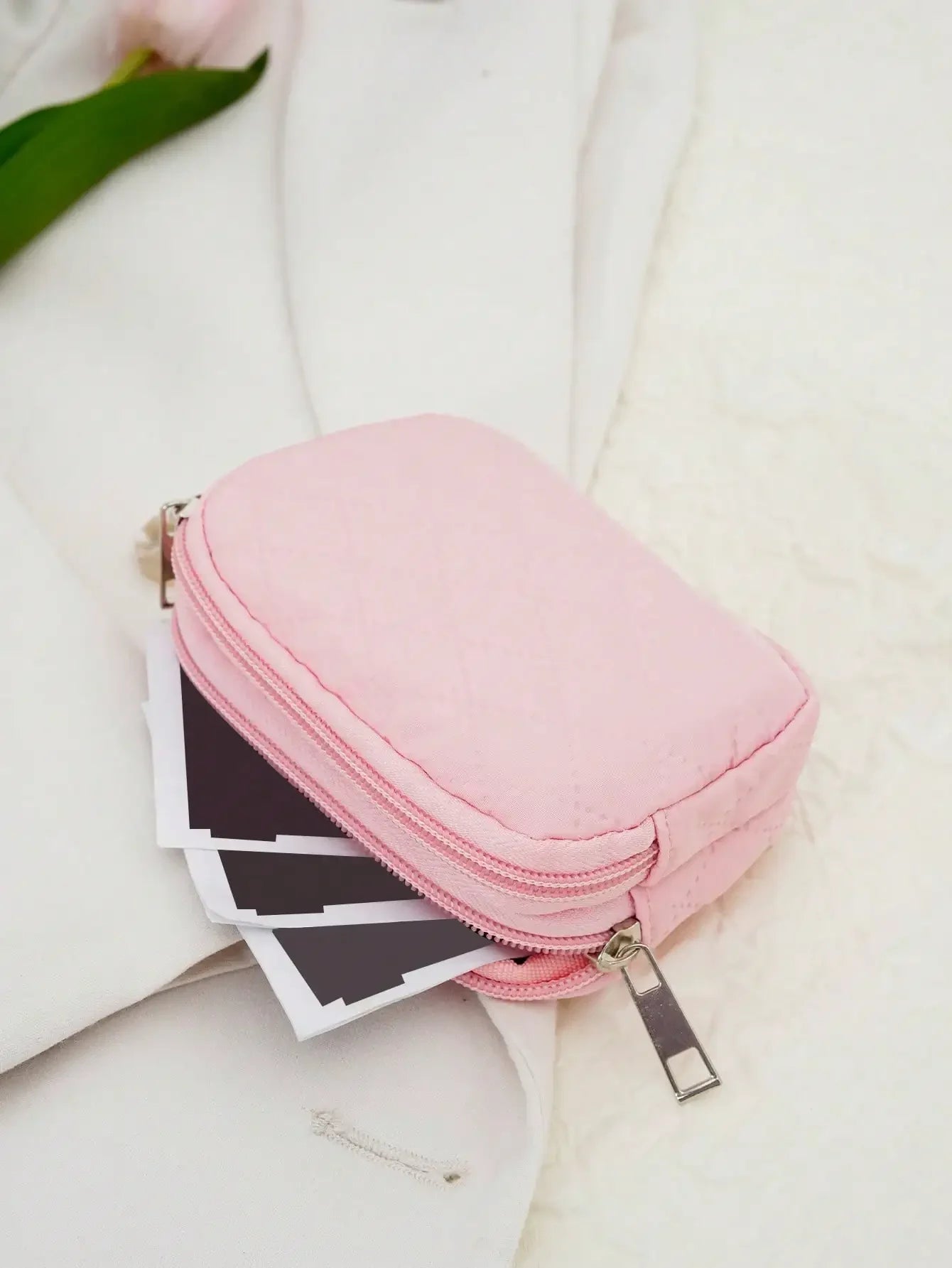 Porte-Monnaie Carré Élégant